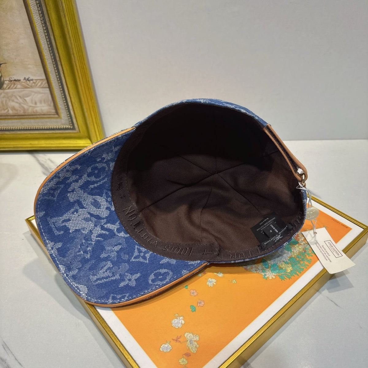 Louis Vuitton Denim Baseball Cap - image 9