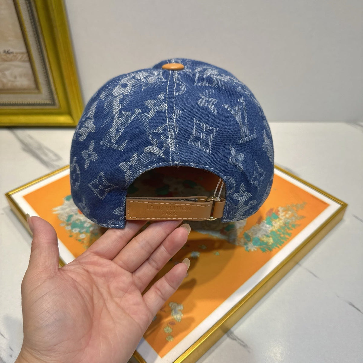 Louis Vuitton Denim Baseball Cap - image 8