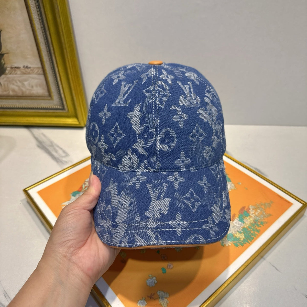 Louis Vuitton Denim Baseball Cap - image 5