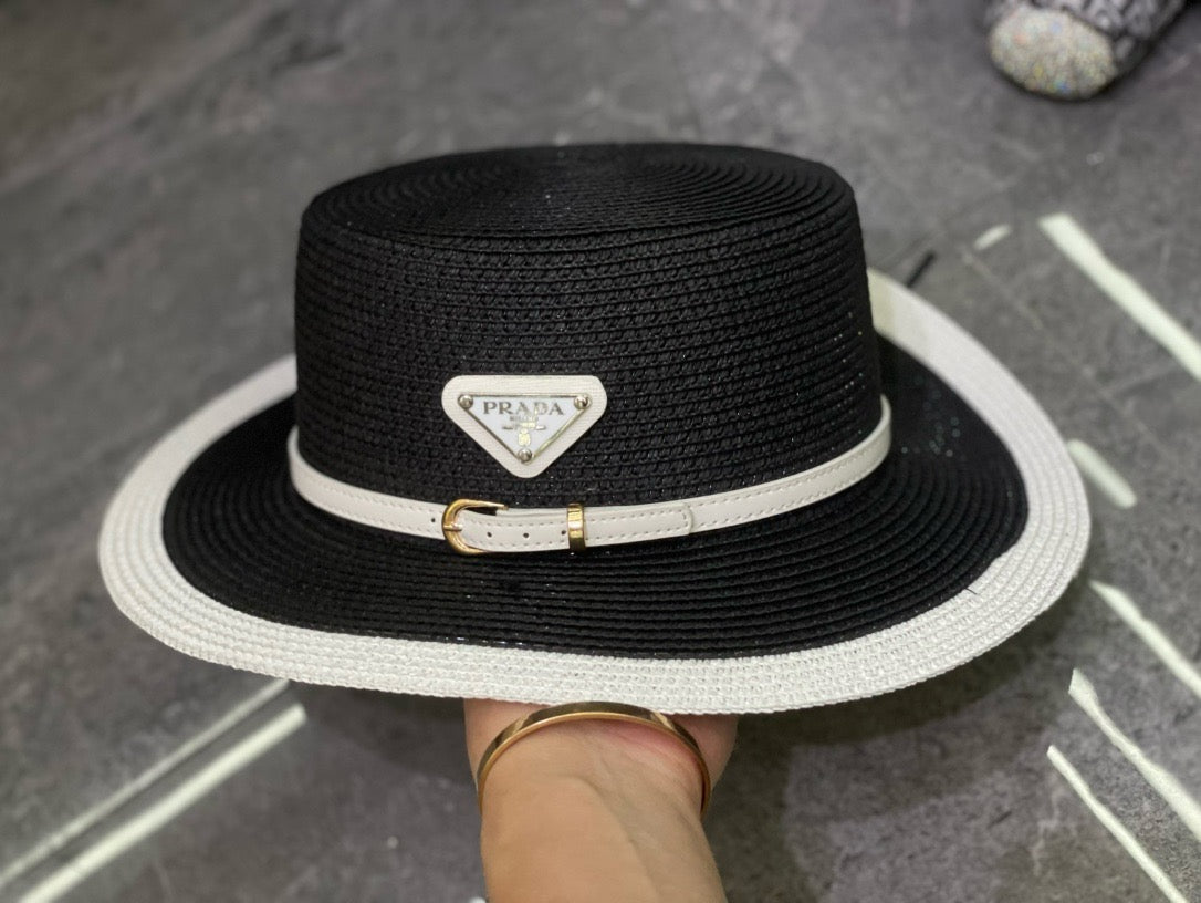 Prada Woven Open Knit Hat - image 8