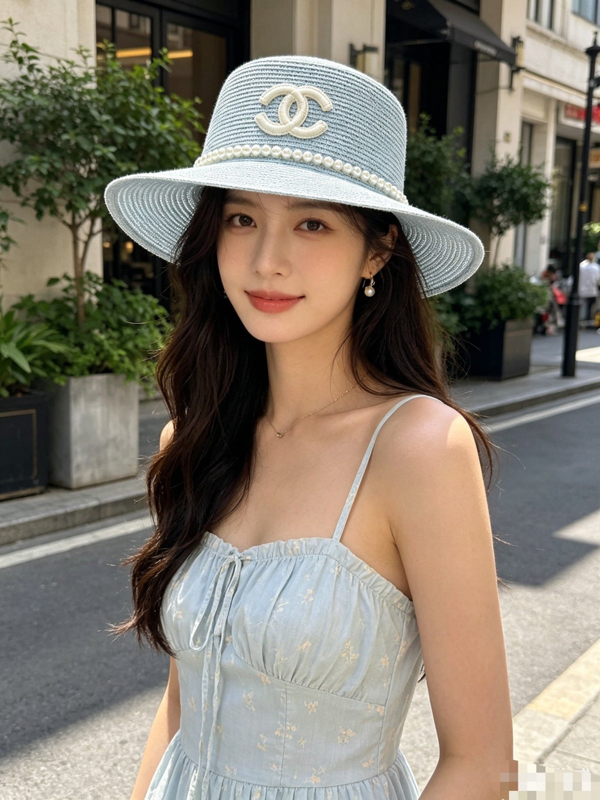 Chanel Woven Hat - image 4