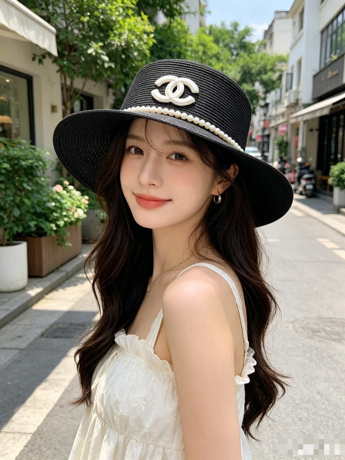 Chanel Woven Hat - image 2