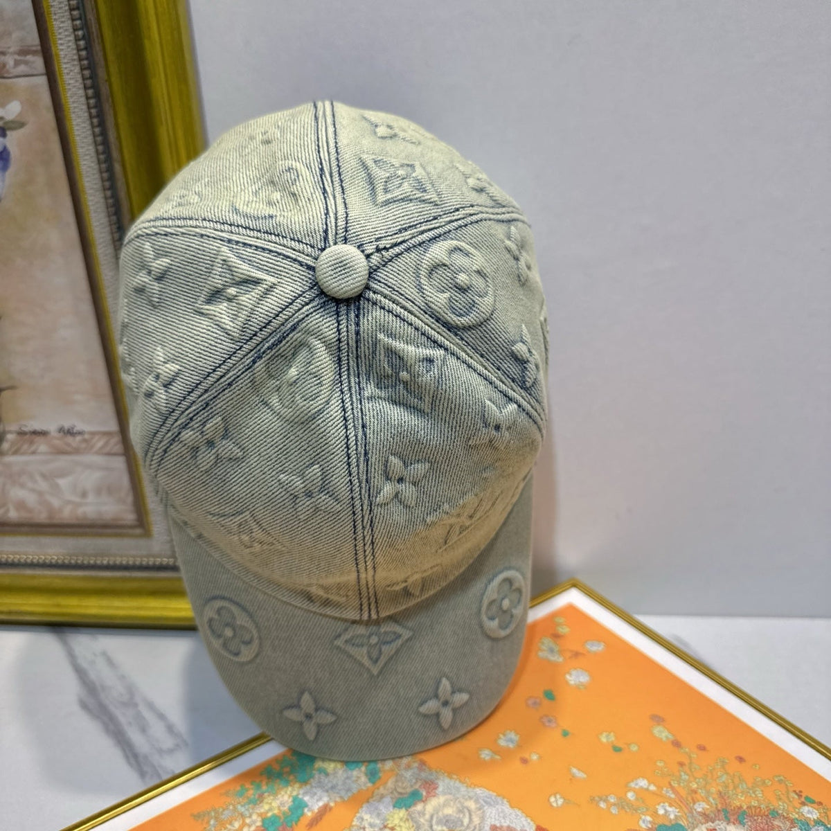 Louis Vuitton Denim Baseball Cap - image 4