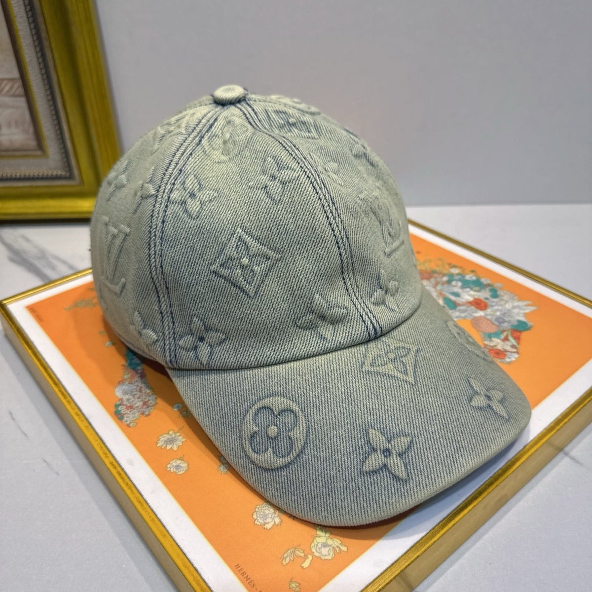 Louis Vuitton Denim Baseball Cap - image 3