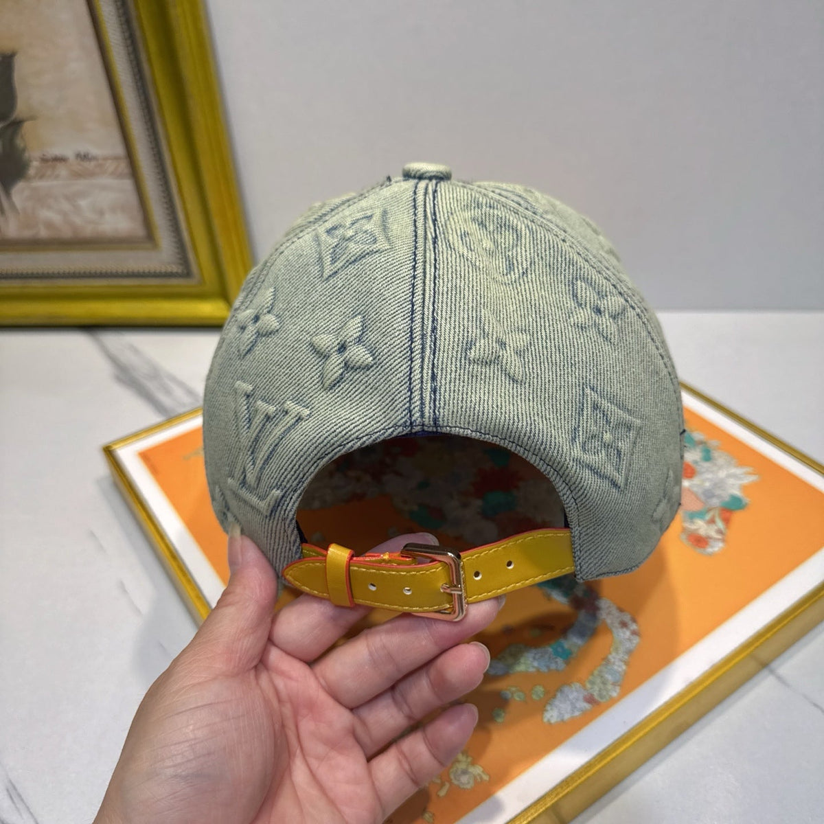 Louis Vuitton Denim Baseball Cap - image 7