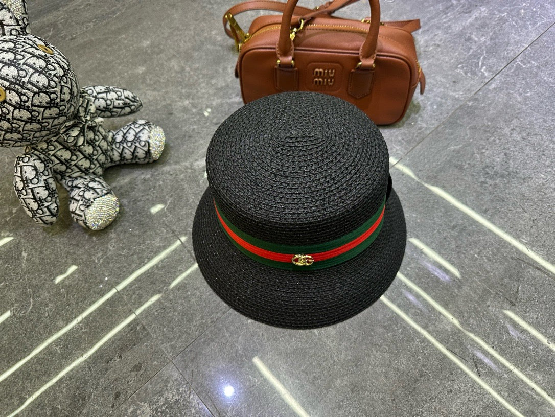 Gucci Woven Open Knit Bucket Hat - image 9