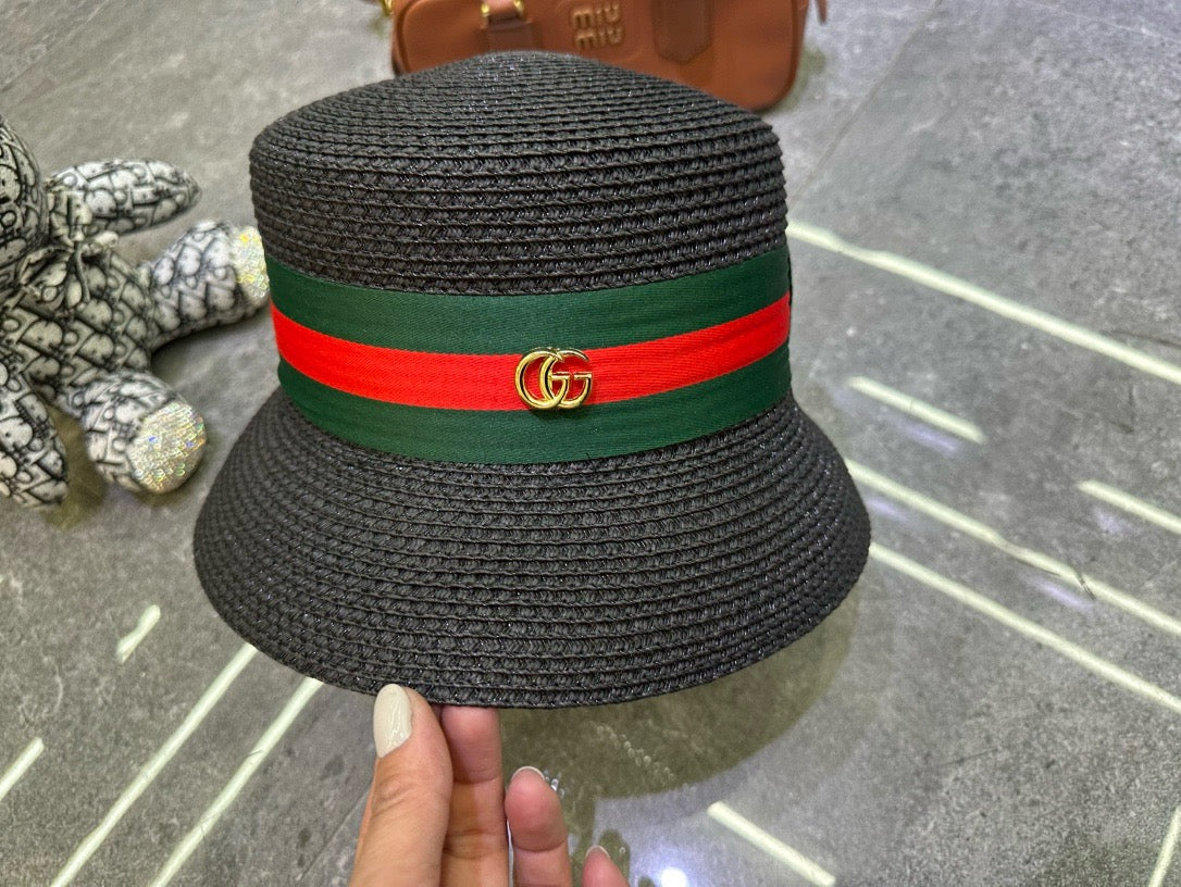 Gucci Woven Open Knit Bucket Hat - image 7