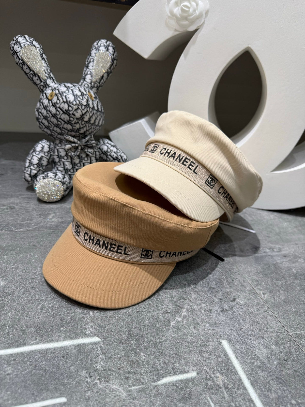 Chanel Woven Open Knit Hat - image 8