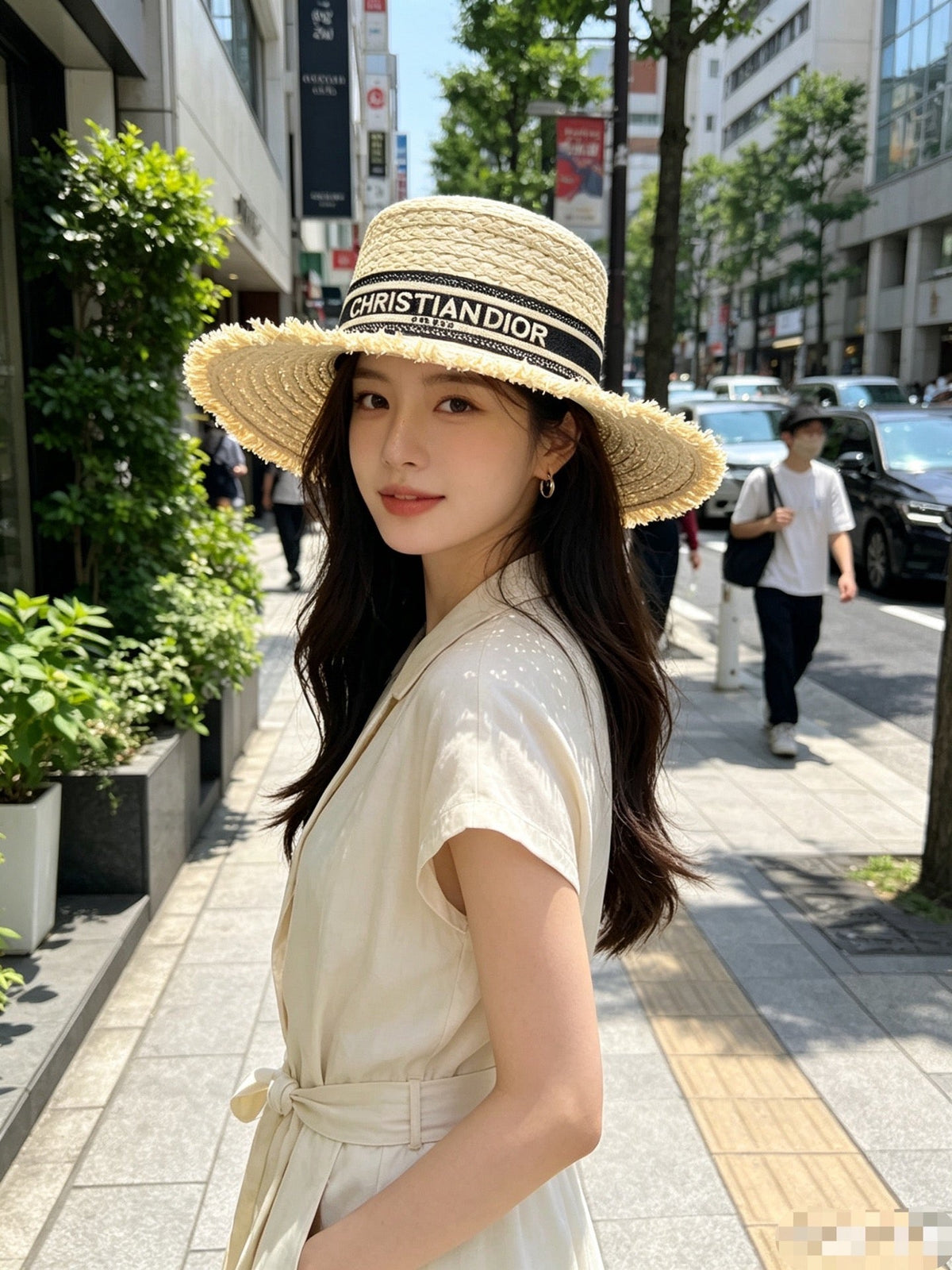 Dior Woven Open Knit Hat - image 3