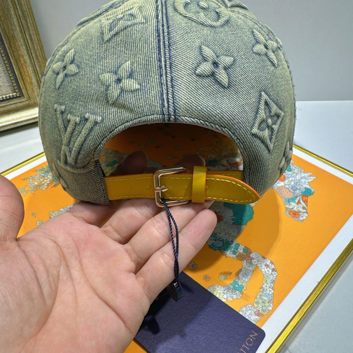 Louis Vuitton Denim Baseball Cap - image 8