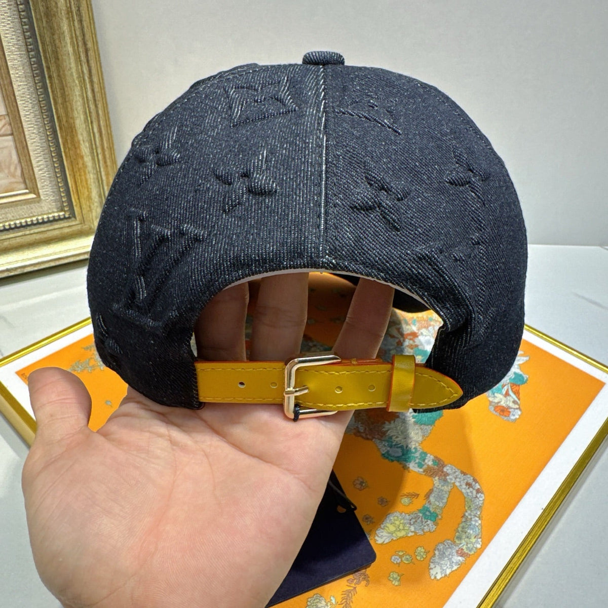 Louis Vuitton Denim Baseball Cap - image 8