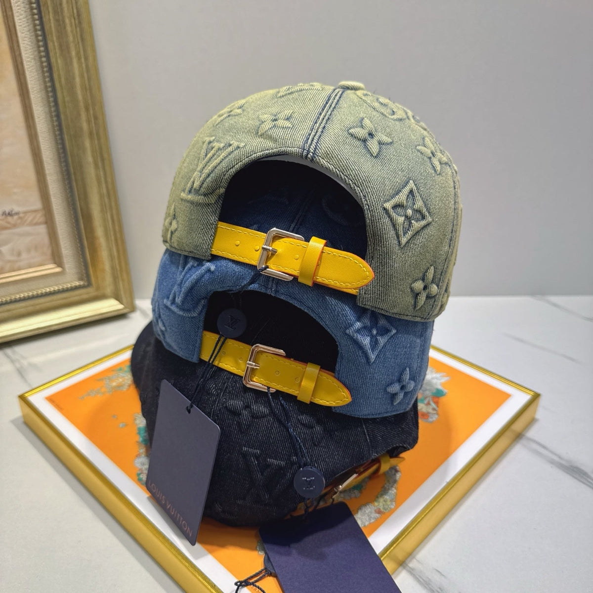 Louis Vuitton Denim Baseball Cap - image 9