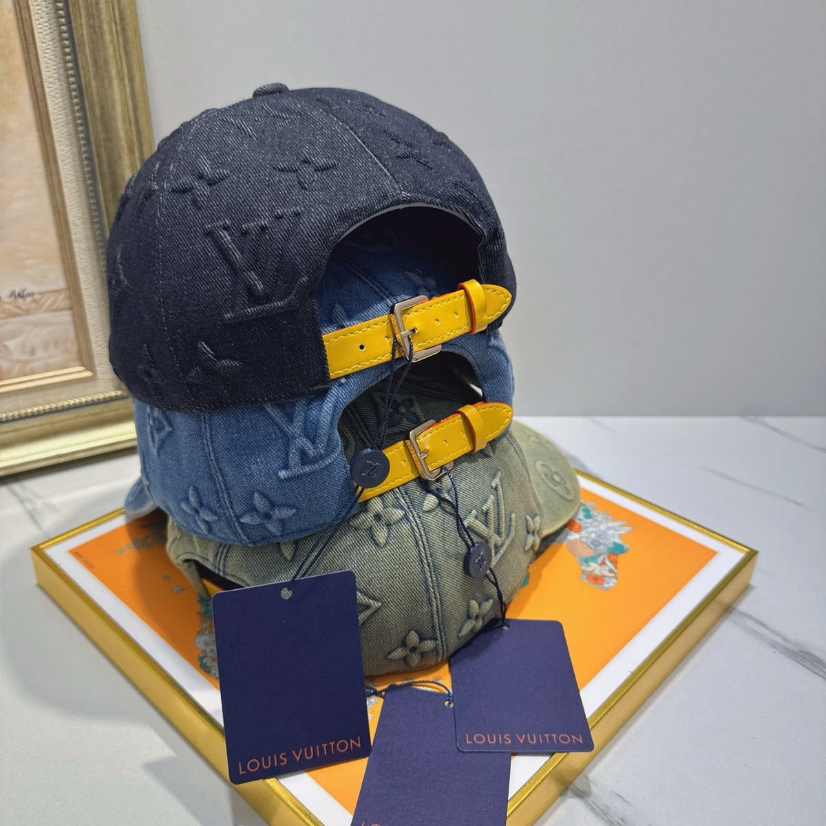 Louis Vuitton Denim Baseball Cap - image 8