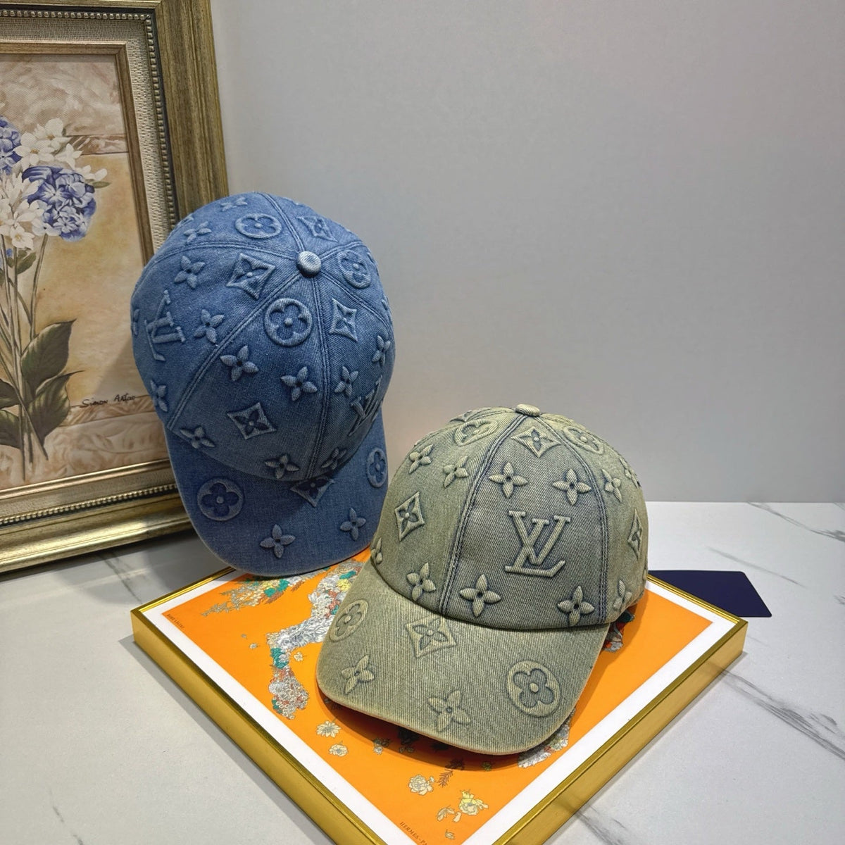 Louis Vuitton Denim Baseball Cap - image 4