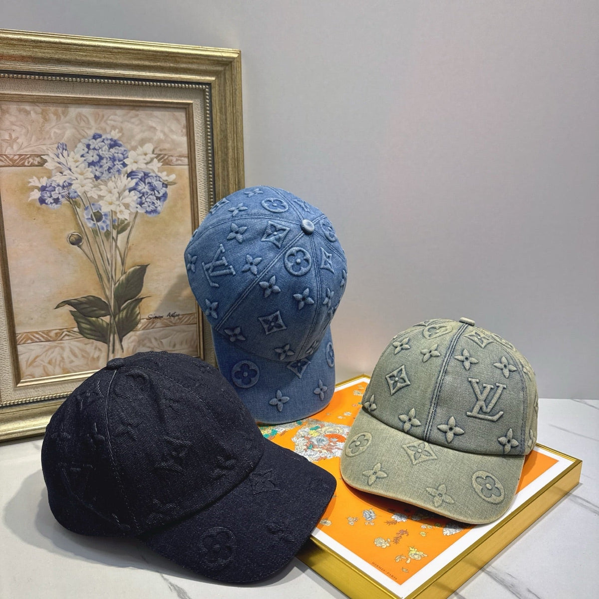 Louis Vuitton Denim Baseball Cap - image 7