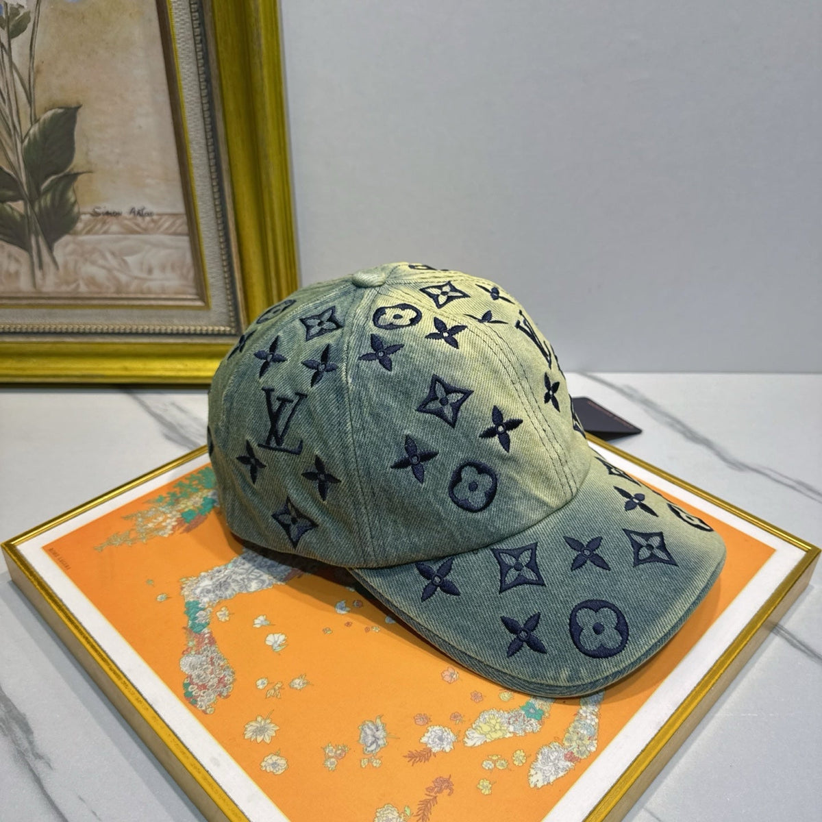 Louis Vuitton Denim Baseball Cap - image 3