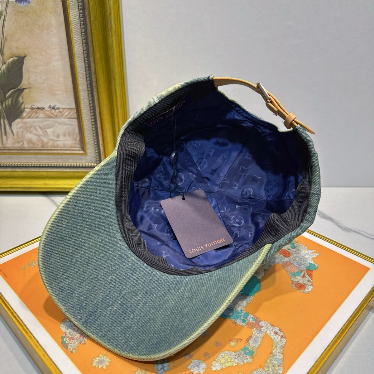 Louis Vuitton Denim Baseball Cap - image 9