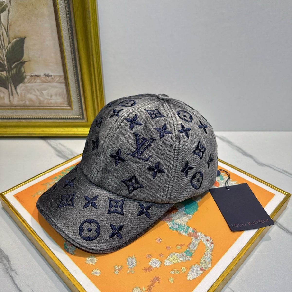 Louis Vuitton Denim Baseball Cap - image 2