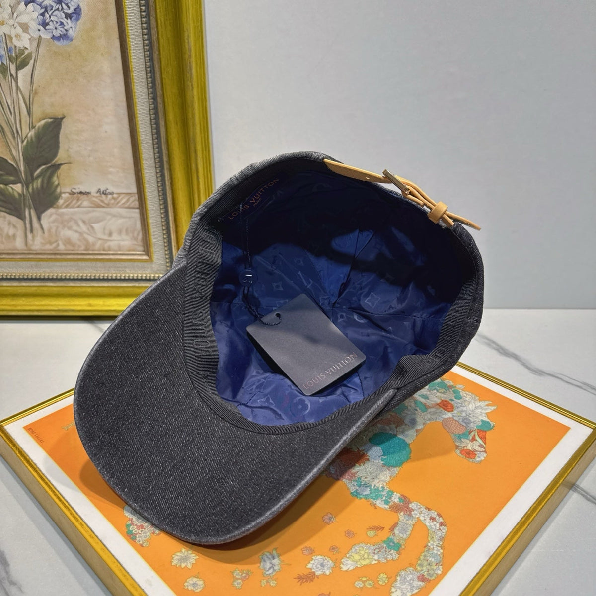 Louis Vuitton Denim Baseball Cap - image 9