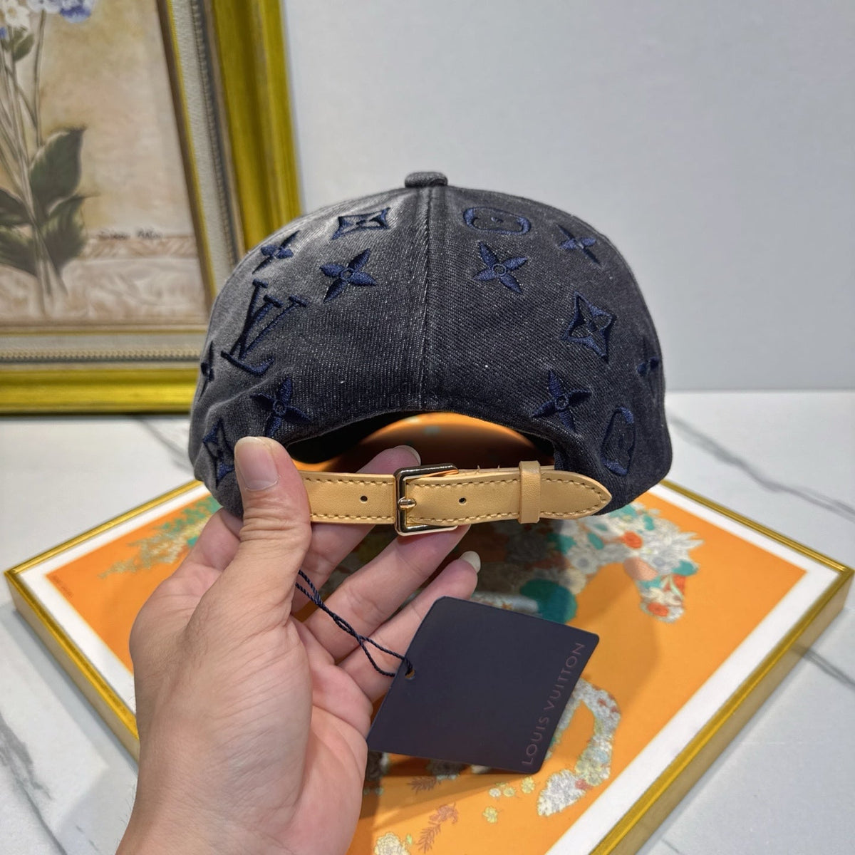 Louis Vuitton Denim Baseball Cap - image 8