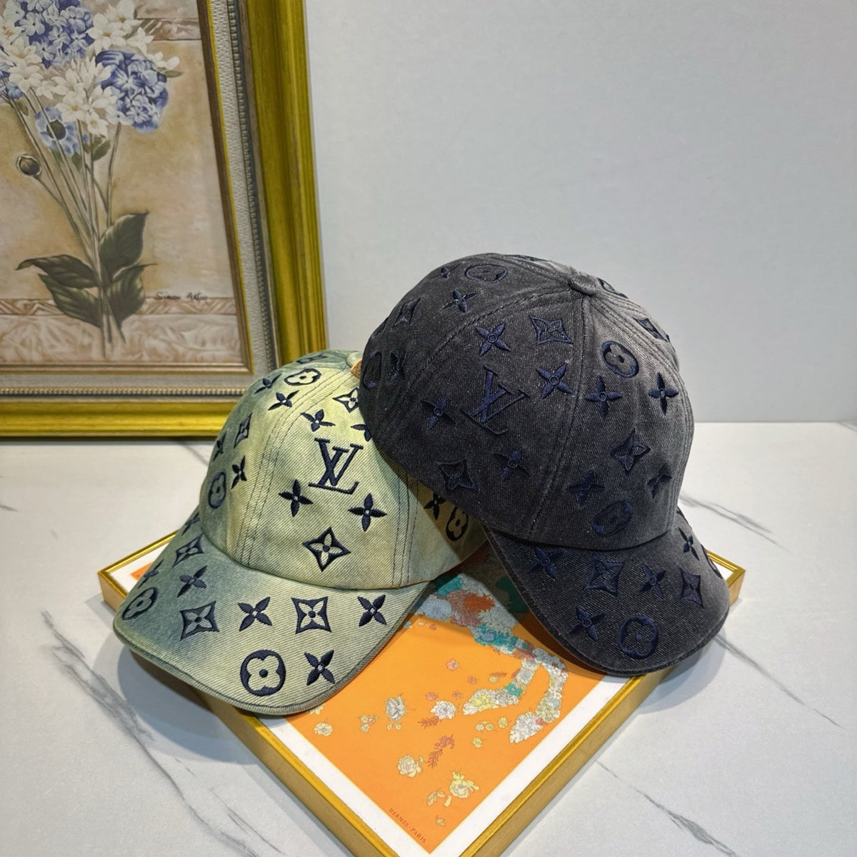 Louis Vuitton Denim Baseball Cap - image 6
