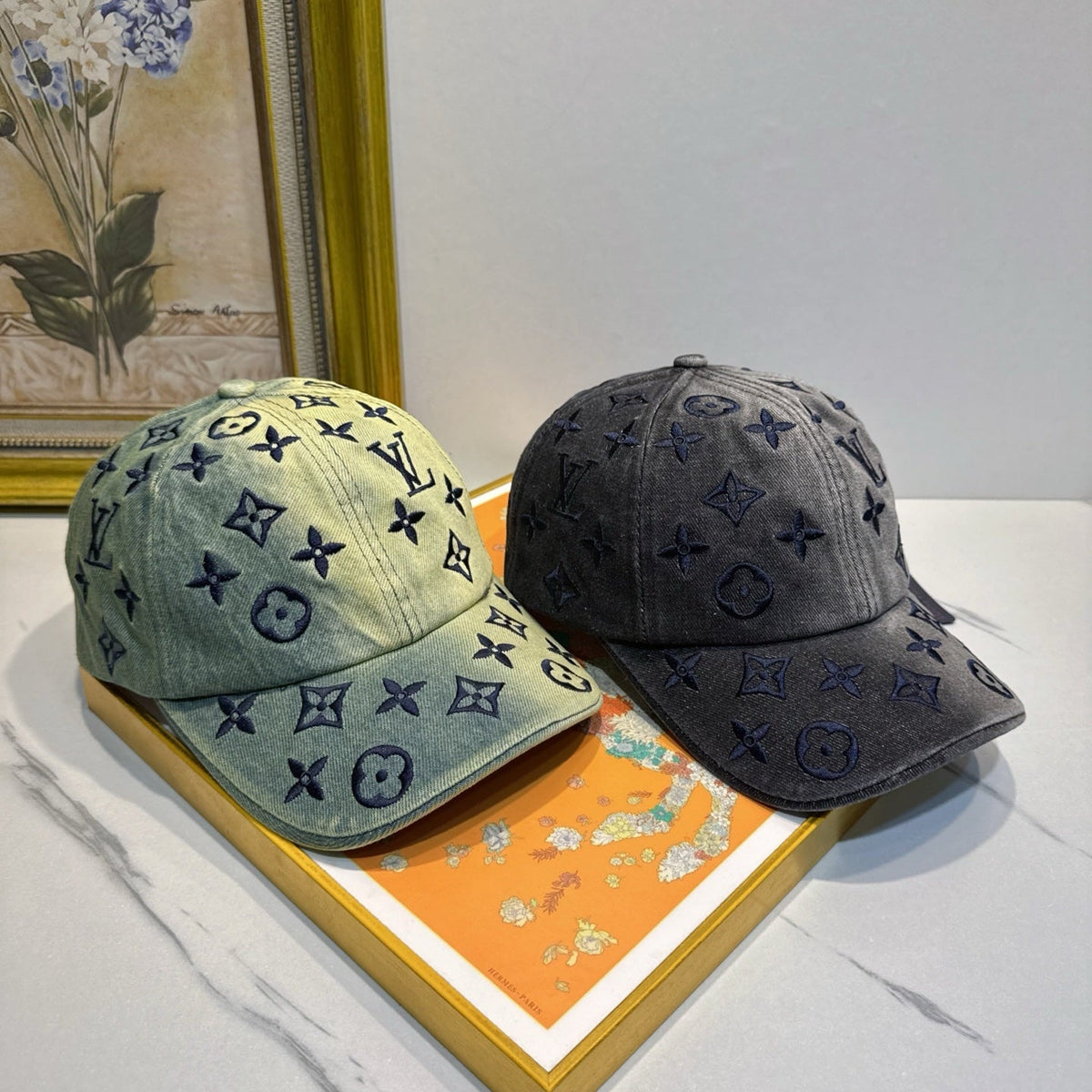 Louis Vuitton Denim Baseball Cap - image 3