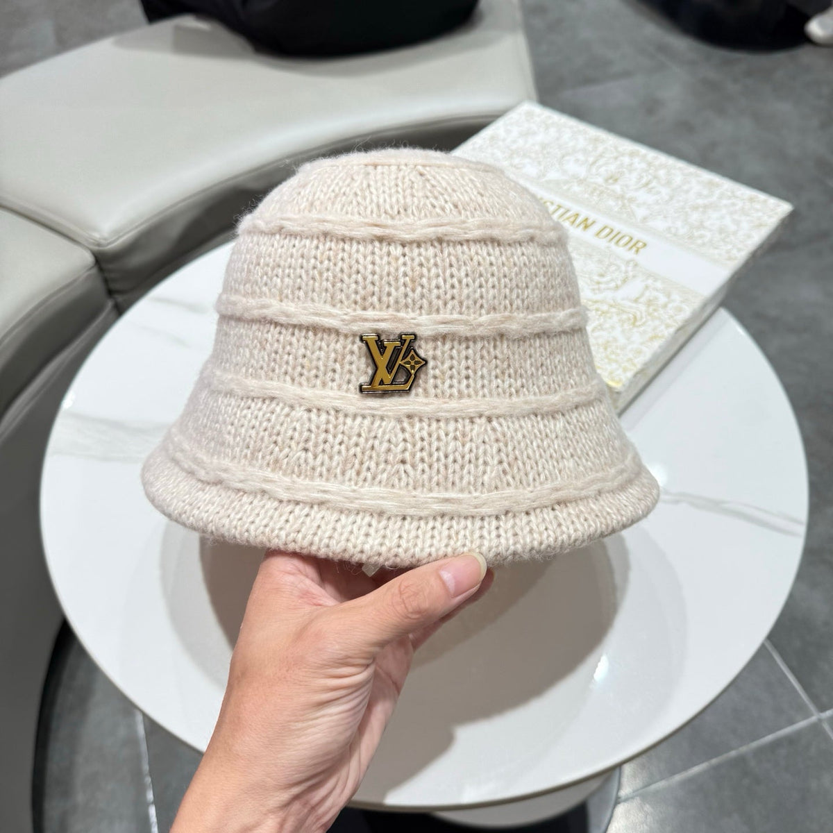 Louis Vuitton Knit Bucket Hat - image 7
