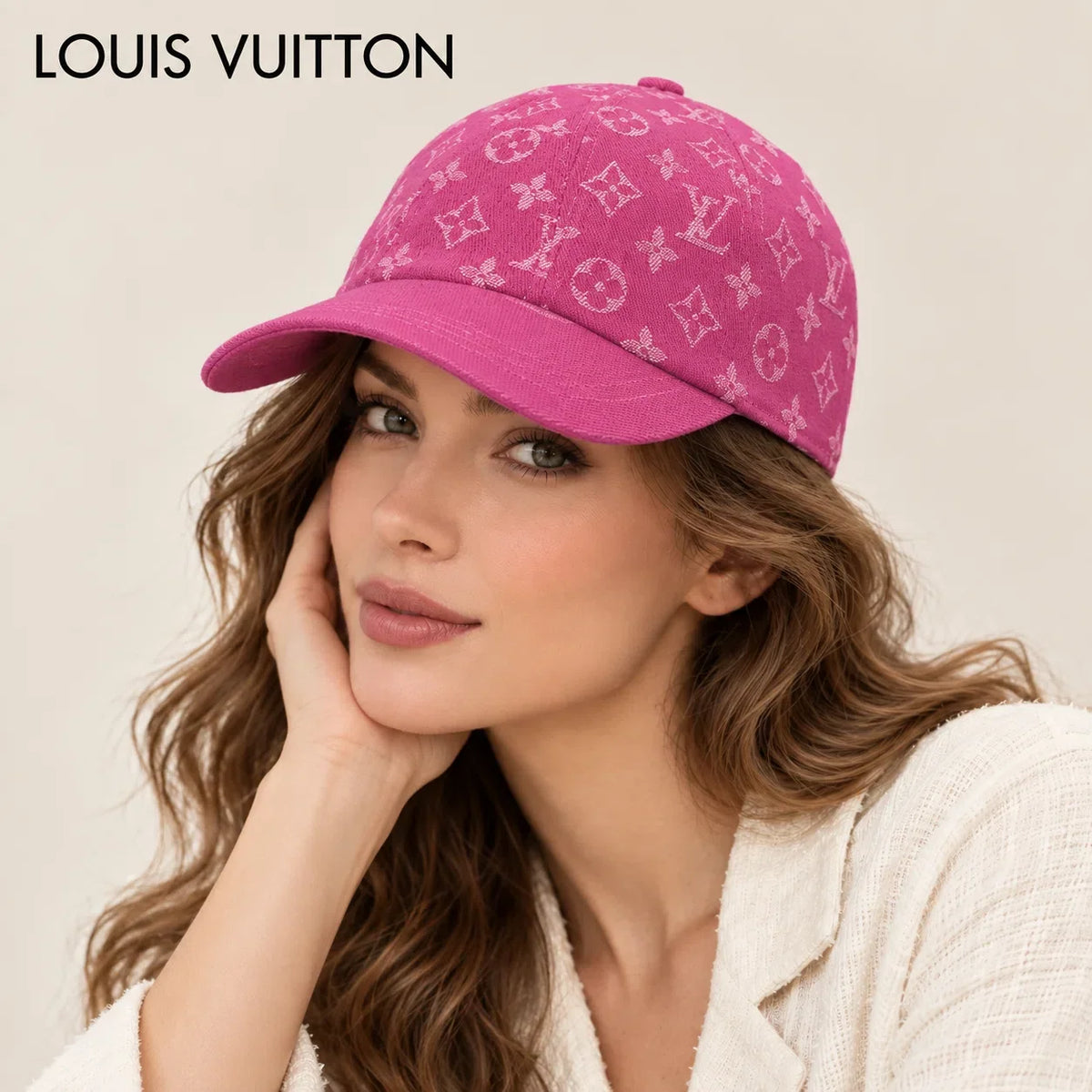 Louis Vuitton Denim Baseball Cap - image 1