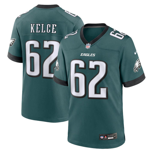 Jason Kelce Philadelphia Eagles Jersey - Midnight Green