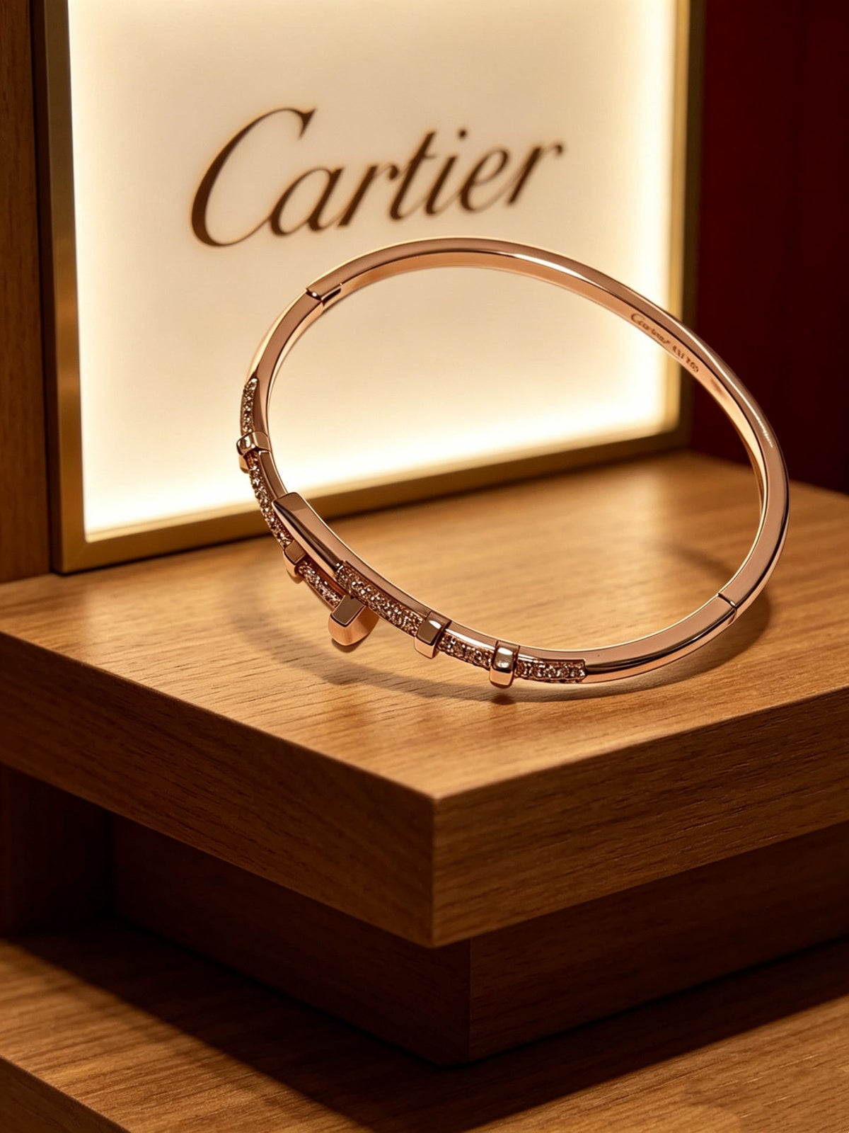 Martin Graham bracelet in polished metal-tone – side detail