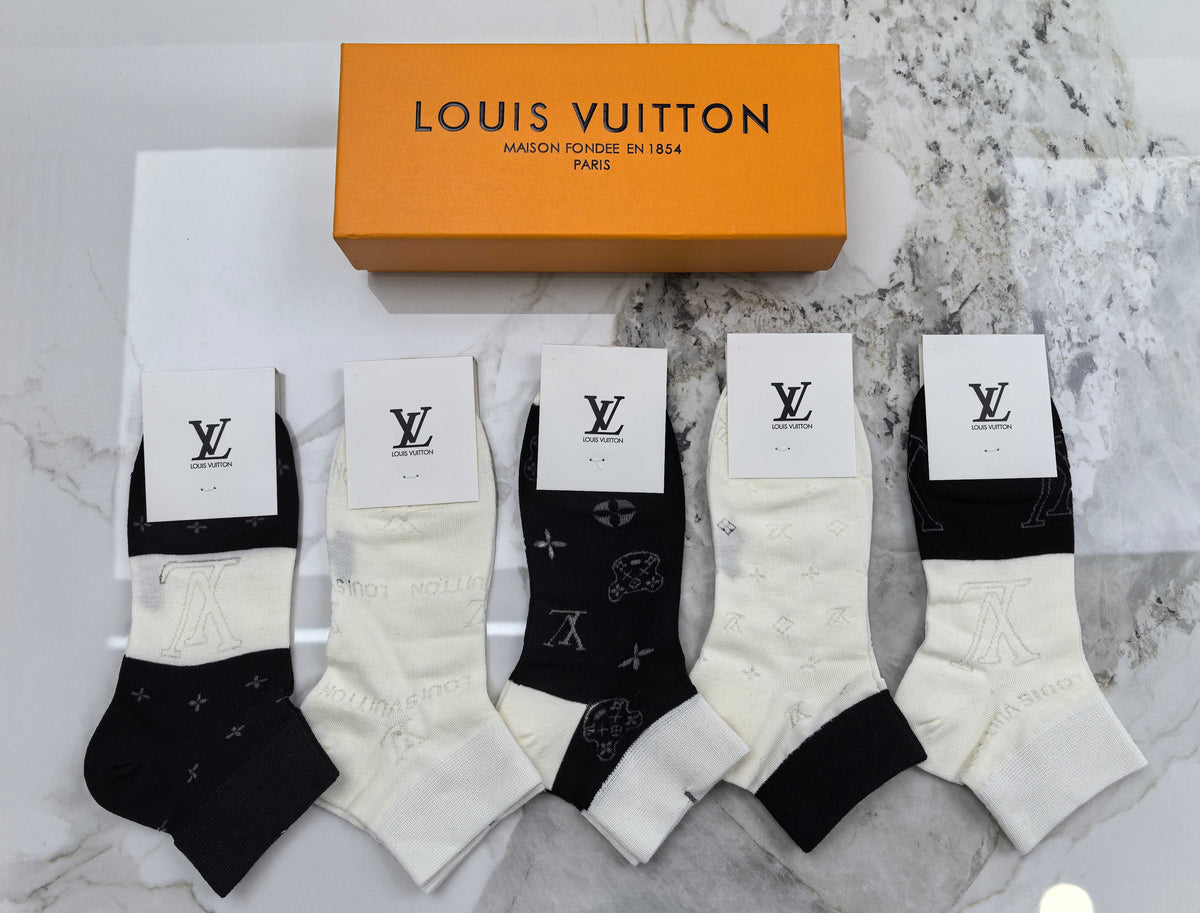 Louis Vuitton Modal Socks - 5-Pair Set