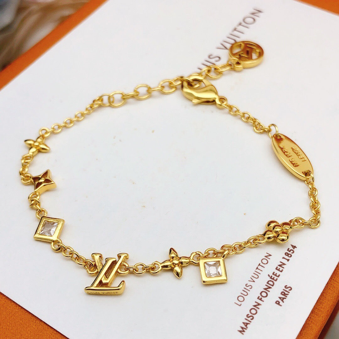 Martin Graham bracelet in polished metal-tone – main product view