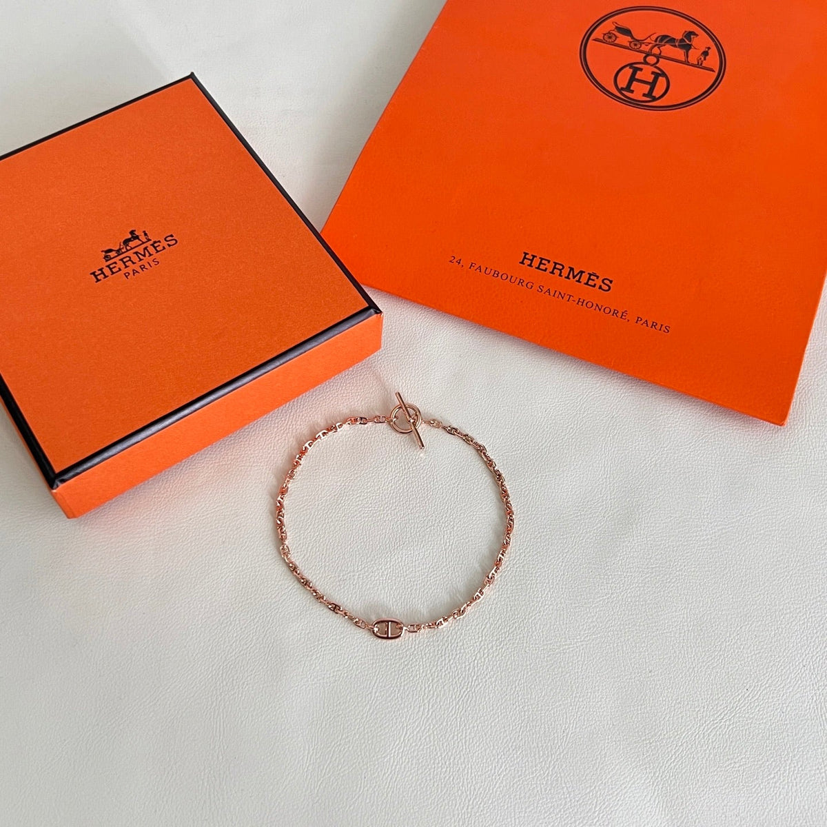 Martin Graham bracelet in polished metal-tone – main product view
