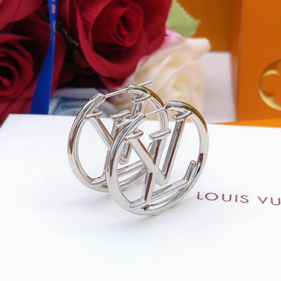 Martin Graham earrings in polished metal-tone – main product view