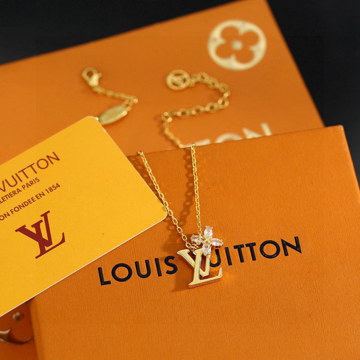 Martin Graham pendant necklace in polished metal-tone – main product view