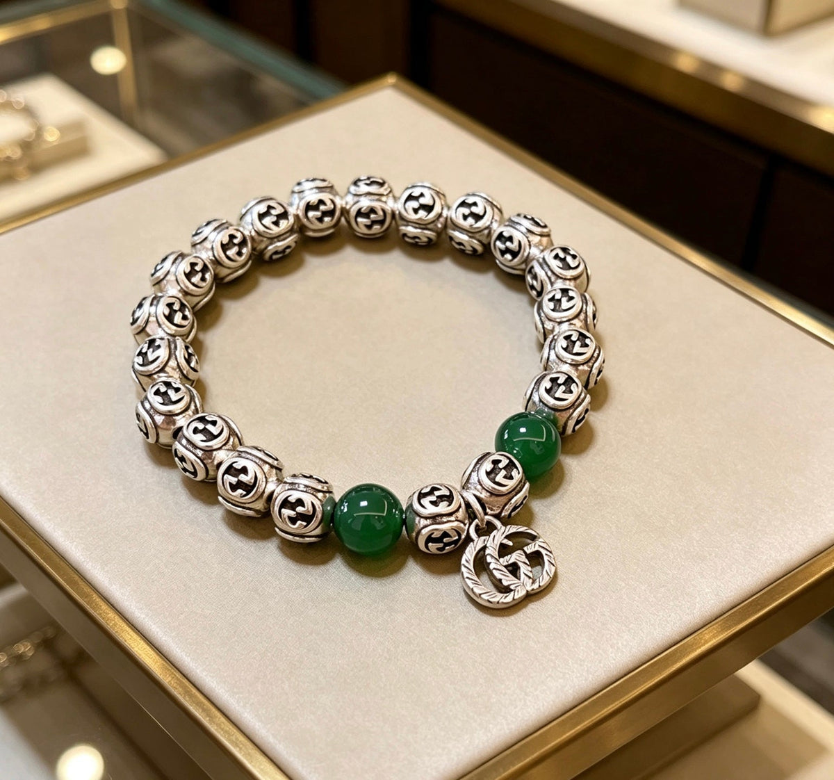 Martin Graham bracelet in polished metal-tone – main product view