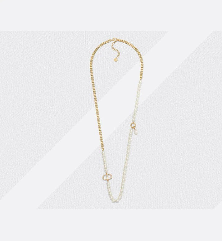Martin Graham pendant necklace in polished metal-tone – main product view