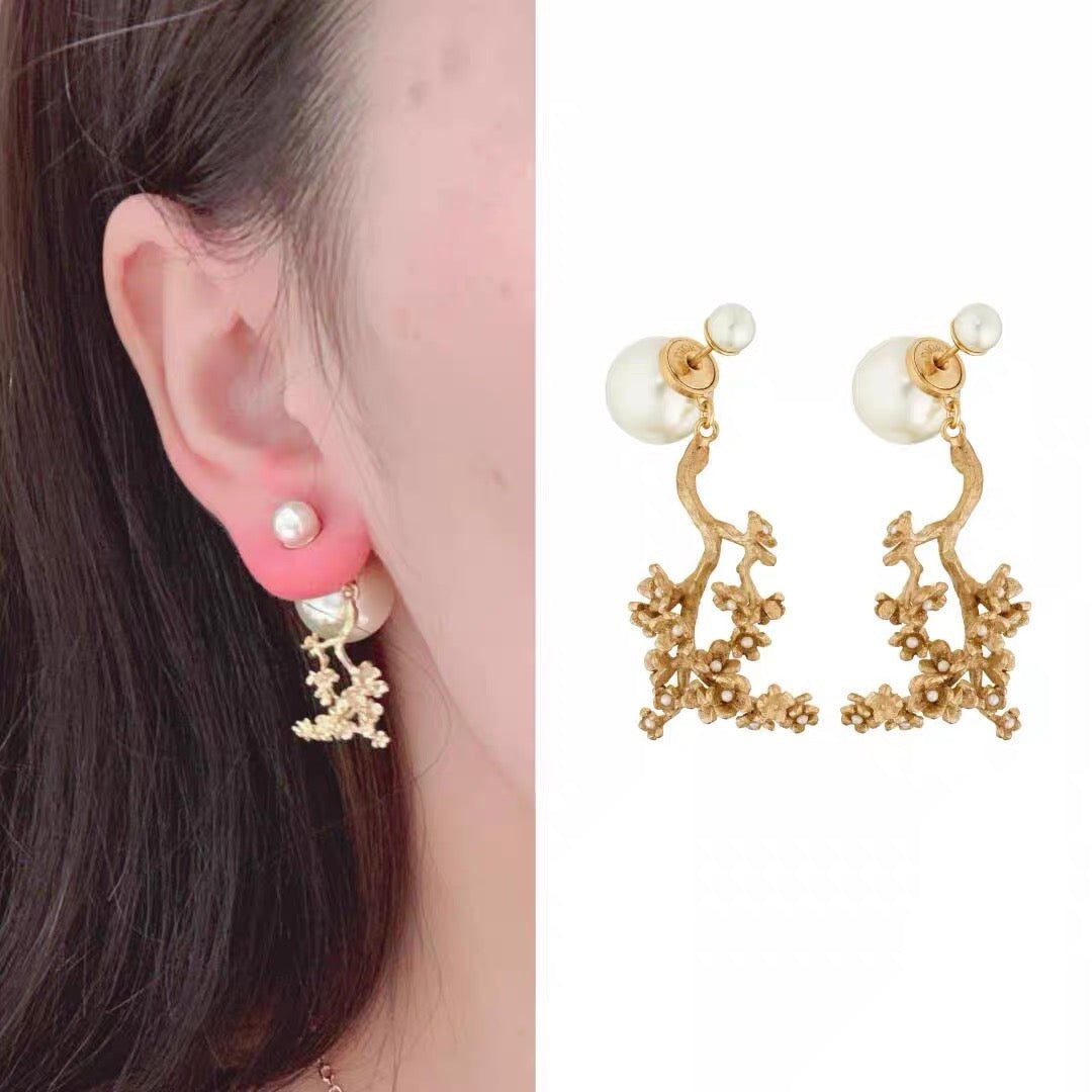 Martin Graham earrings in polished metal-tone – main product view