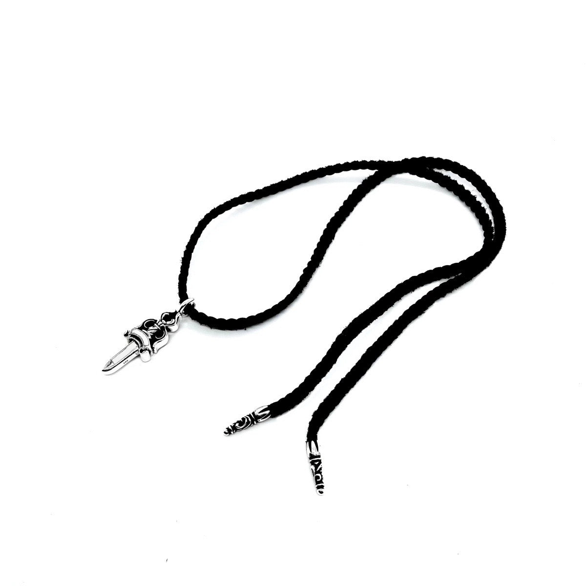 Martin Graham pendant necklace in polished metal-tone – main product view