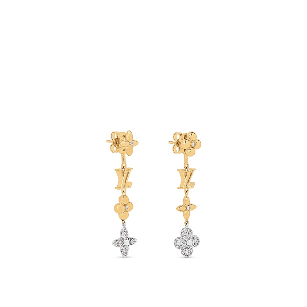 Martin Graham stud earrings in polished metal-tone – main product view