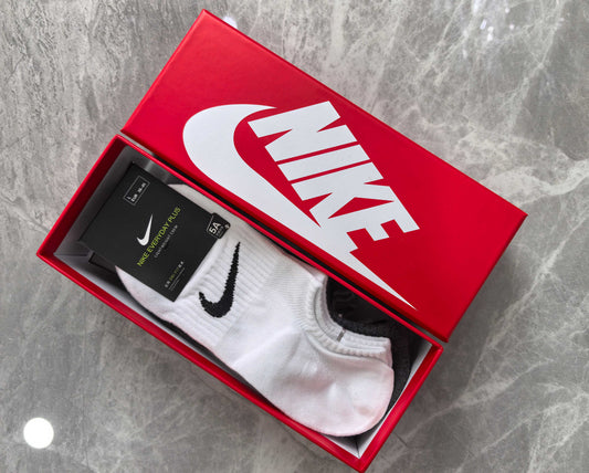 Nike Cotton Multicolour Swoosh Motifs No-Show Socks