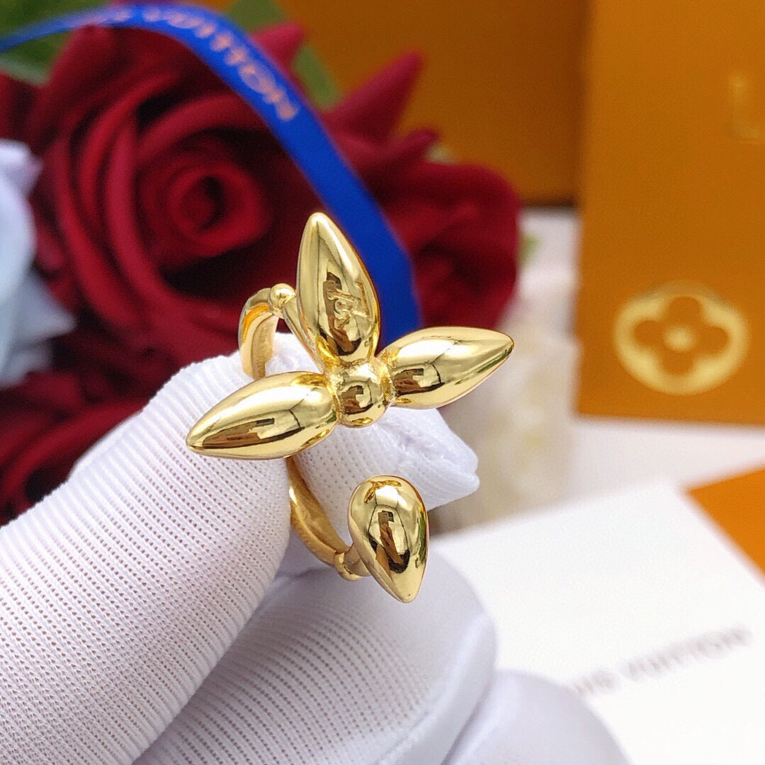 Martin Graham ring in polished metal-tone – main product view