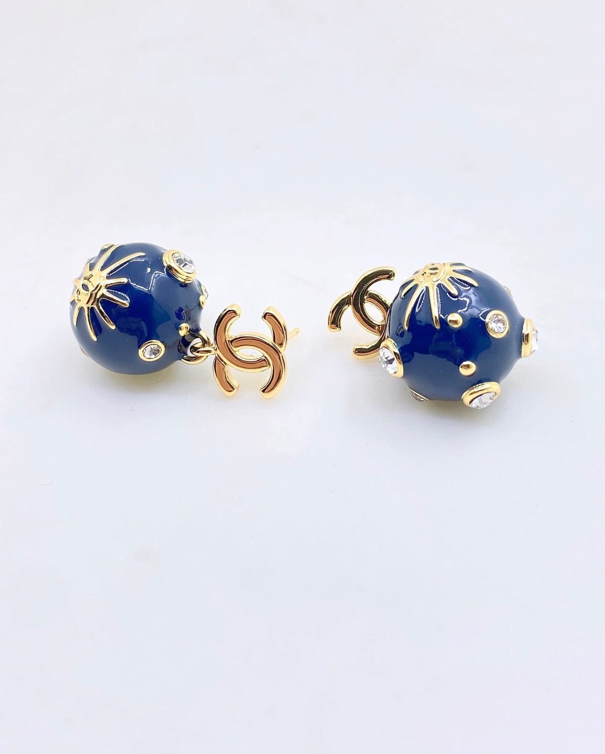 Martin Graham earrings in polished metal-tone – main product view