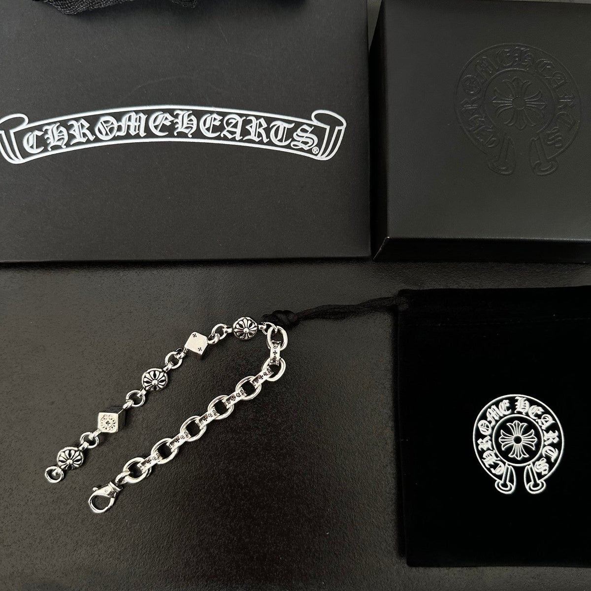 Martin Graham bracelet in polished metal-tone – main product view