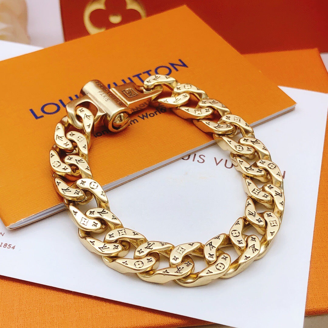 Martin Graham bracelet in polished metal-tone – main product view