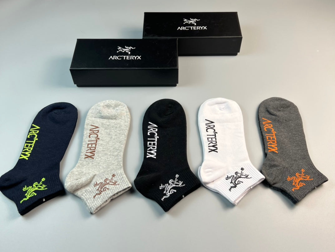 Arc'teryx Cotton Socks - 5-Pair Set