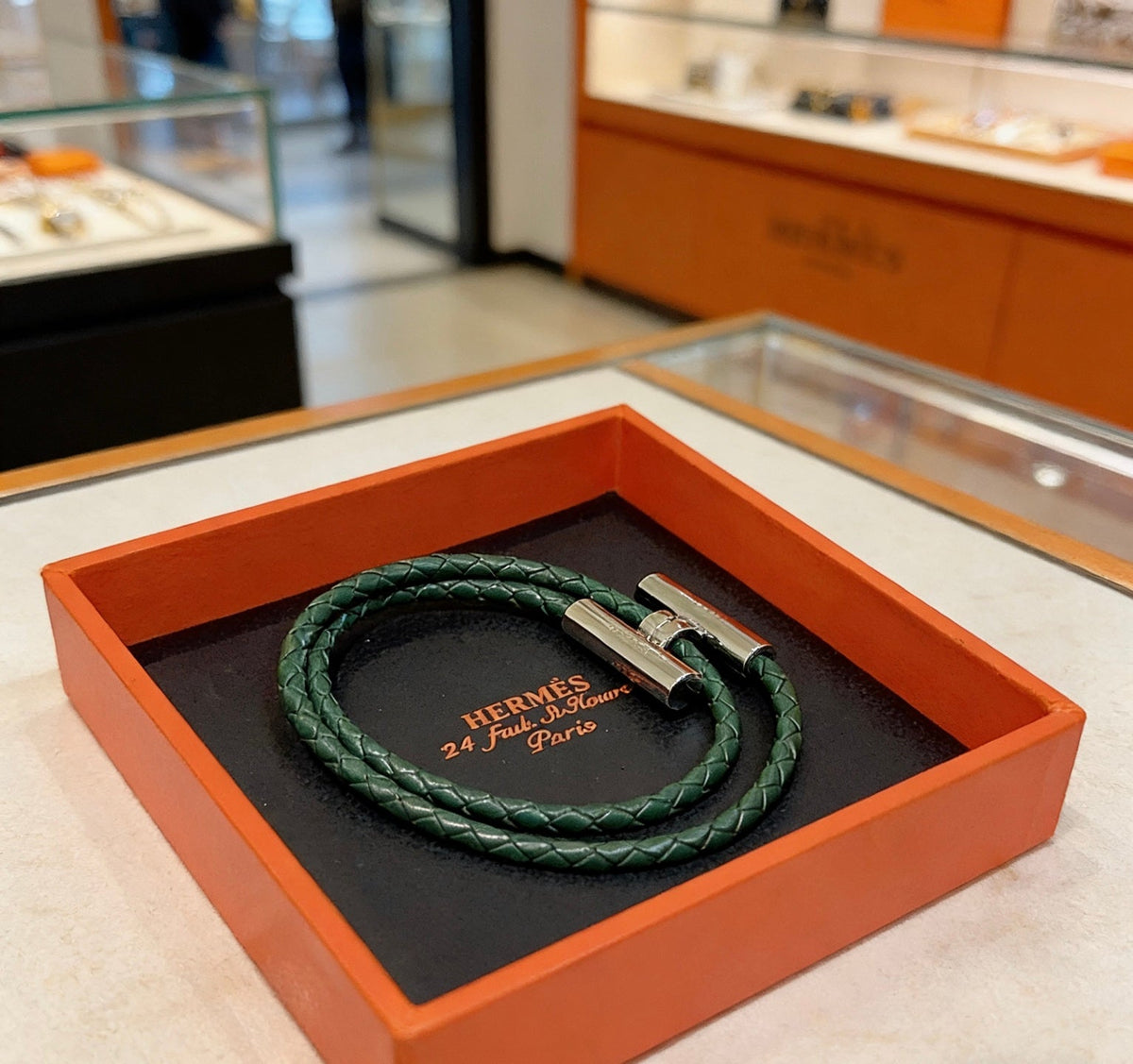 Martin Graham bracelet in polished metal-tone – main product view