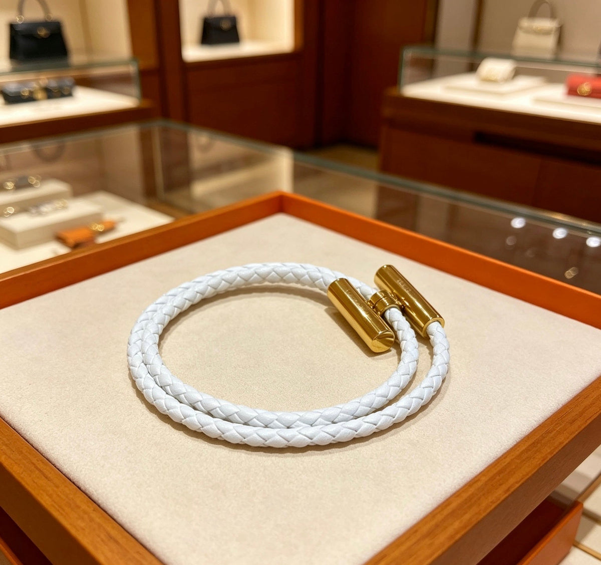 Martin Graham bracelet in polished metal-tone – main product view