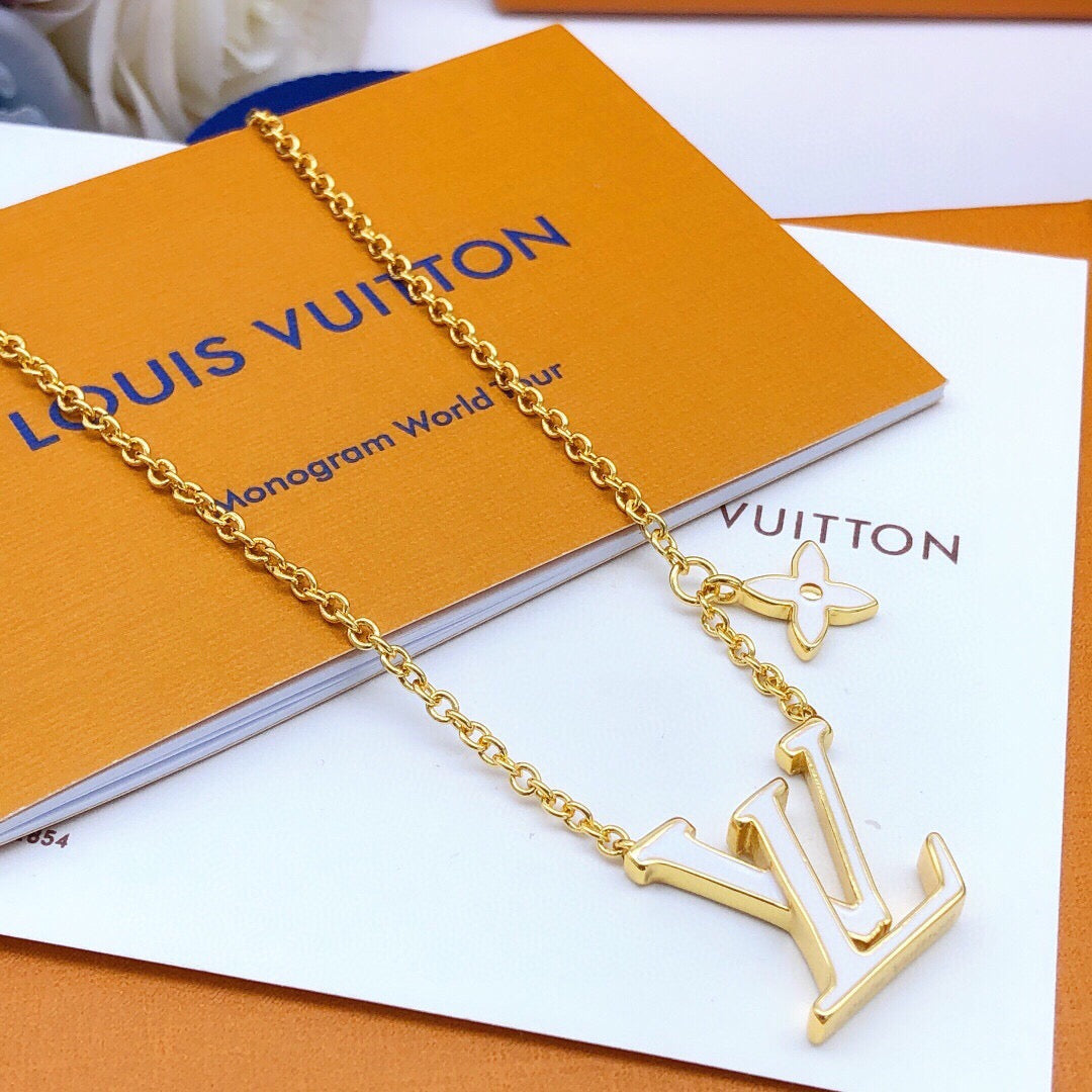 Martin Graham pendant necklace in polished metal-tone – main product view