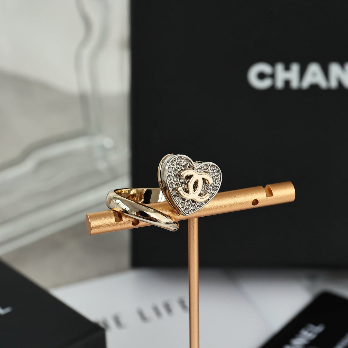 Martin Graham ring in polished metal-tone – main product view